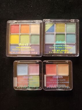 Claire's Eyeshadow Palettes Bundle - Multicolor